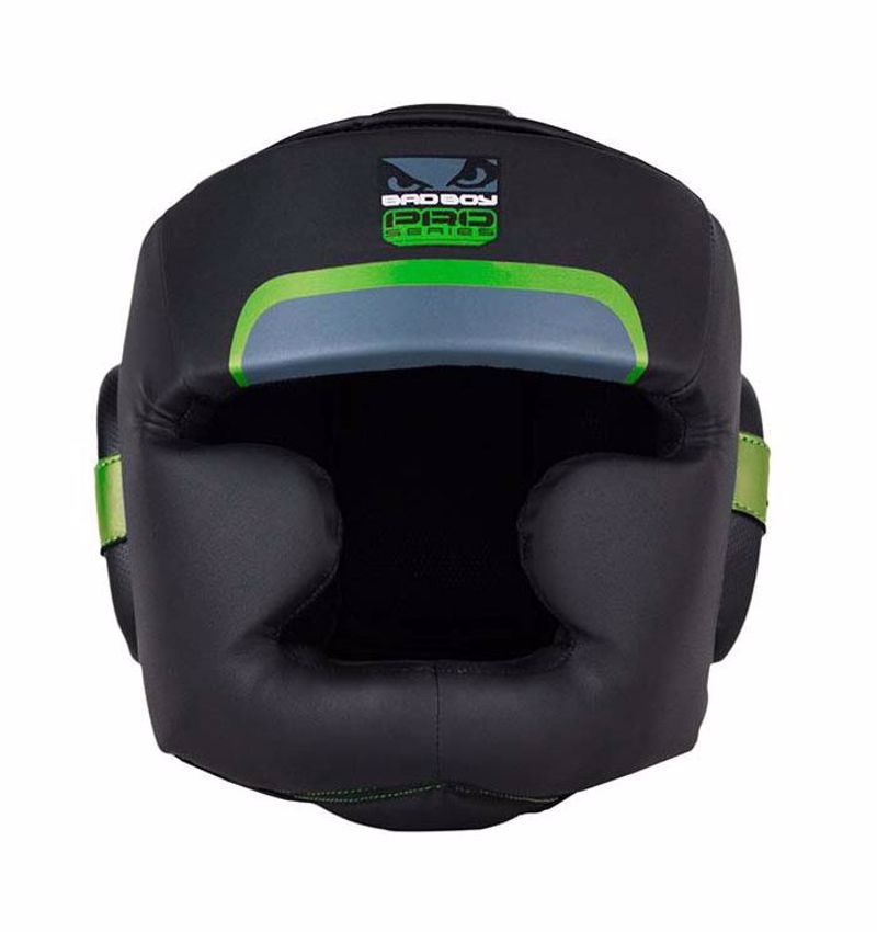 BAD BOY pro series 3 FULL FACE Kaska Pugaxias-black/green